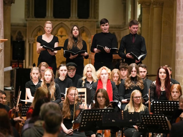 Carols by Candlelight, Worthing College's annual Christmas concert, brought staff and students together at St Mary's Church in Broadwater