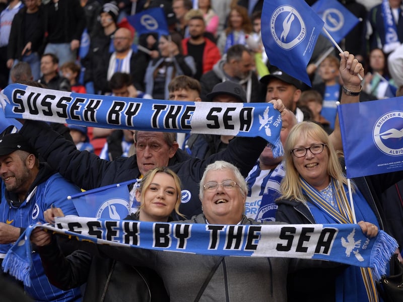Brighton & Hove Albion V Man Utd Semi Final at Wembley(Photo by Jon Rigby)