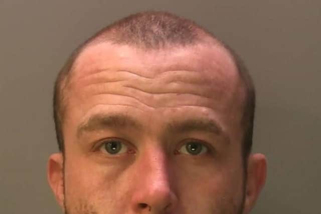 Stephen Wood, 33, was sentenced to ten months in prison for 21 separate shoplifting incidents when he appeared at court on Tuesday 23 May.