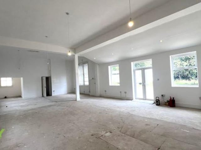 The building is currently laid out as offices