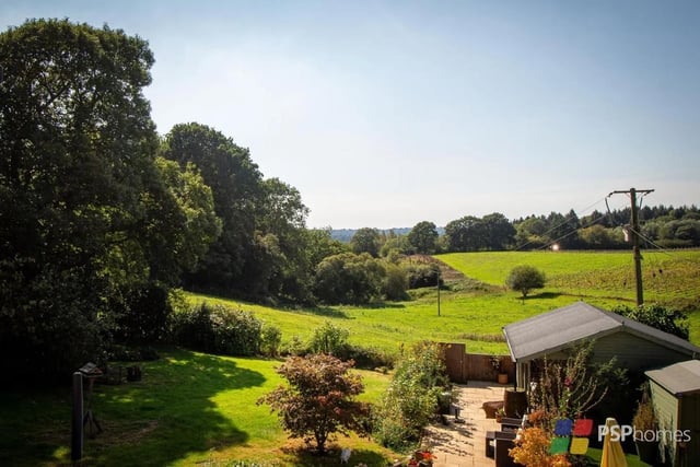 Outside are gardens and a paddock which extend to 1.22 acres in total
