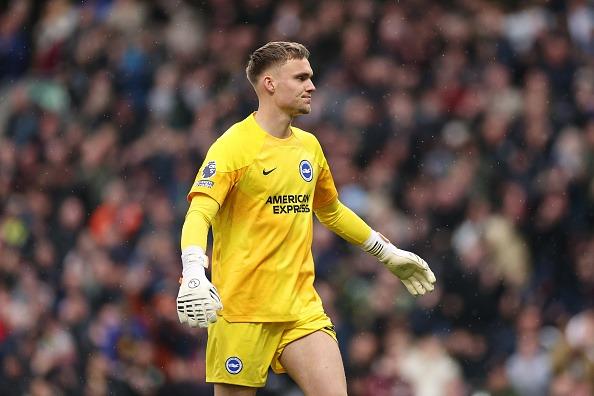 Very unlucky with the goal after he blasted his clearance against Brownhill after a slip and a short back pass by Baleba