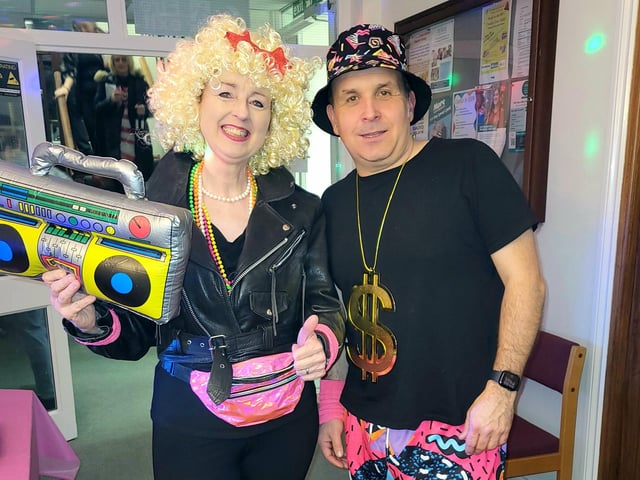 The Mayor of Haywards Heath's '80s Charity Night took place on Friday, March 8