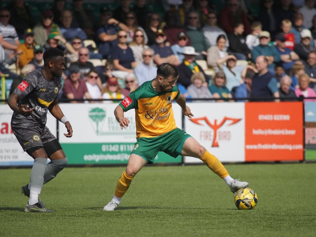 Images from Horsham FC's win at home to Cray Wanderers