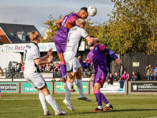 Salisbury v Eastbourne Borough, FA Cup fourth qualifying round