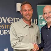 Duncan Kerr, Chief Executive of Wave Active (left), and Dave Peachey, of Southdowns Physiotherapy