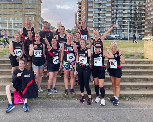 Hailsham Harriers at the Phoenix 10k in Hove | Pictured contributed by club