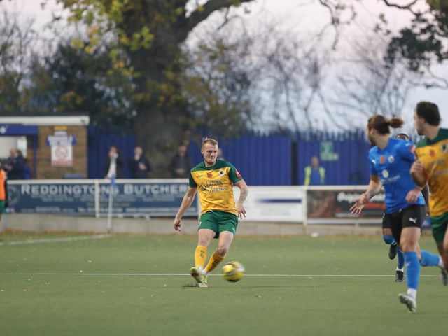Action from Horsham's entertaining - but ultimately disappointing - 5-3 defeat at Billericay Town in the Isthmian Premier