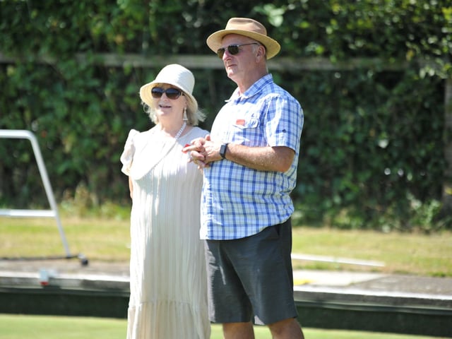 Crawley Bowls Club celebrated its 100th birthday during soaring temperatures. SR2508147 Pic S Robards/Nationalworld