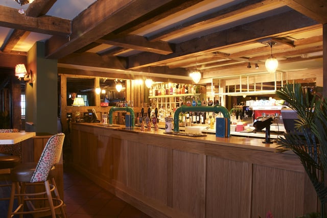 The new bar at The Gardeners Arms