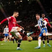 Brighton will hope to keep Manchester striker Ronaldo quiet in the Premier League at the Amex Stadium tonight
