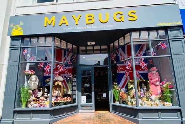 Maybugs, an East Sussex retailer which has shops in Bexhill, Hailsham and Eastbourne, has celebrated after being named as an influential business by the SmallBiz100. Picture: Maybugs