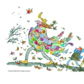 Enjoy an autumn walk with a trail guide of Quentin Blake's drawings