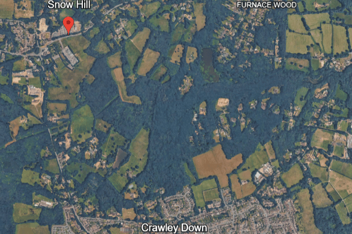 Agricultural building catches fire outside West Sussex village