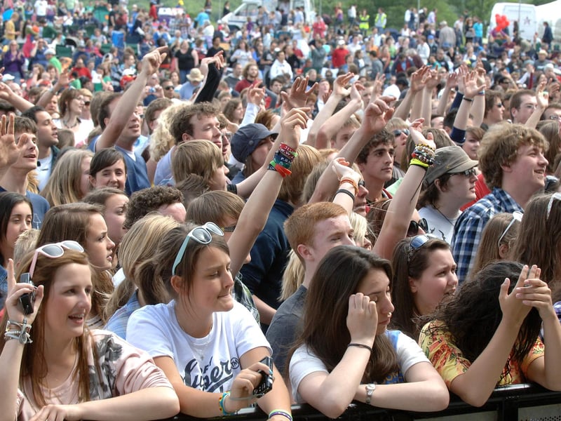 Thousands of people headed to the beautiful Wiston Estate over the Spring Bank Holiday in 2010