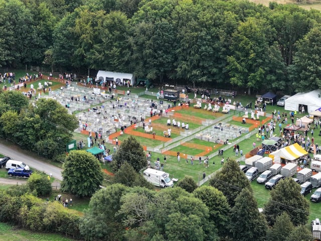 Crowds at Findon Sheep Fair 2026 on Saturday, September 12. All photos by Eddie Mitchell