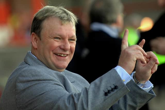 Steve Evans enjoyed happy times at Crawley Town
