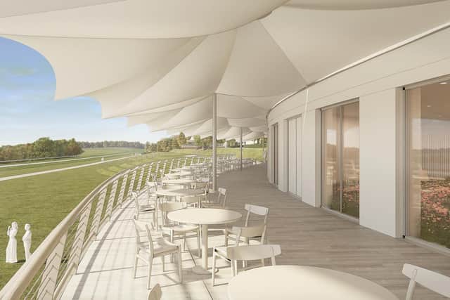 How one of the new terraces will look | Hopkins Architects