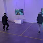 In game action!