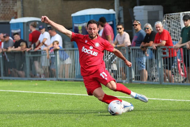 Action from Worthing's 1-1 draw with Hemel Hempstead Town in National League South