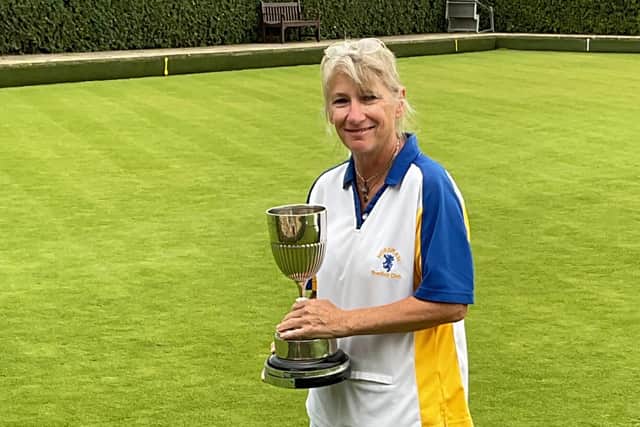 Ladies Champion Kay Baldock