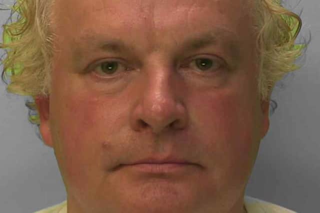 Lancing man, 51, sentenced for multiple sex offences against young boy. Photo: Sussex Police