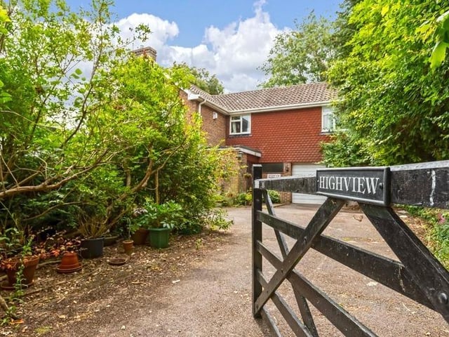This substantial detached family house sits on the highest point in North Lancing, with grounds totalling 0.5 acres of land. Offers in the region of £1million are invited for this four-bedroom property at the foot of the South Downs National Park, with magnificent panoramic coastal views.
