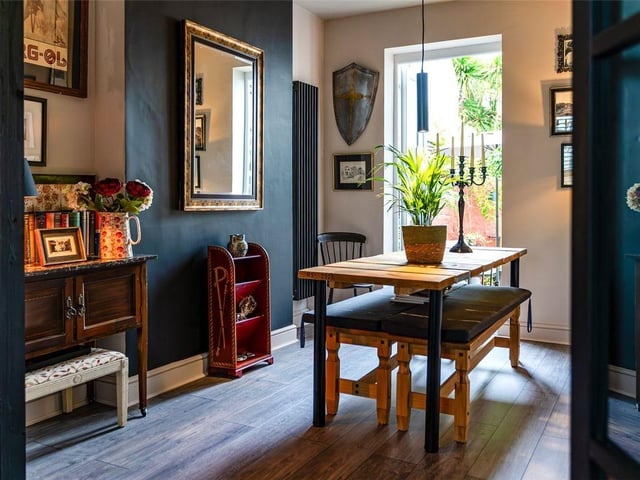 This end-of-terrace house in Worthing town centre has been completely refurbished - with no expense spared. It is on the market with Michael Jones Estate Agents and offers over £440,000 are invited.