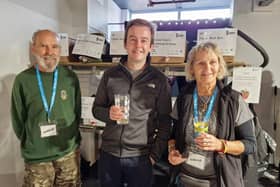 East Worthing and Shoreham MP Tom Rutland meeting some of the CAMRA volunteers behind Worthing Beer & Cider Festival 2026