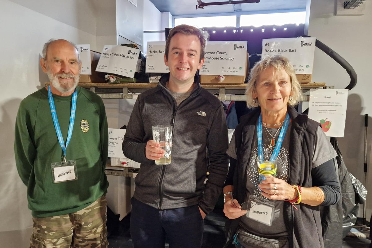 Historic Sussex beer proves popular at Worthing Beer Festival, as it goes on sale for the first time in more than 100 years
