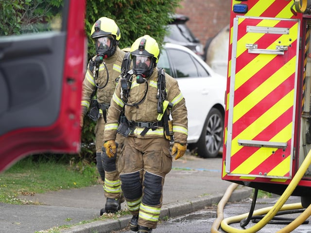 Cherry Avenue fire