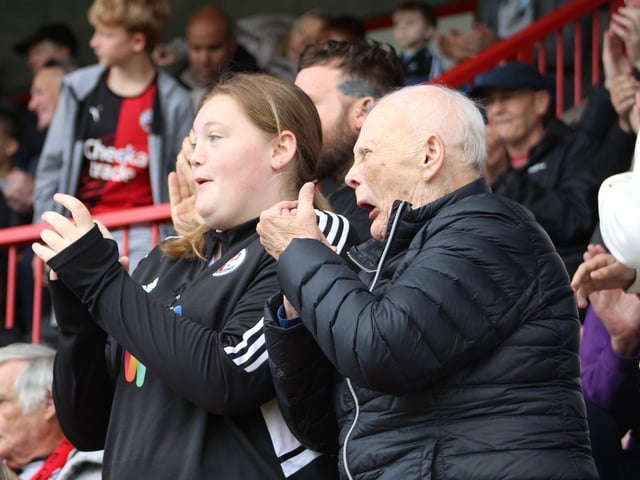 Crawley Town v Stevenage in October