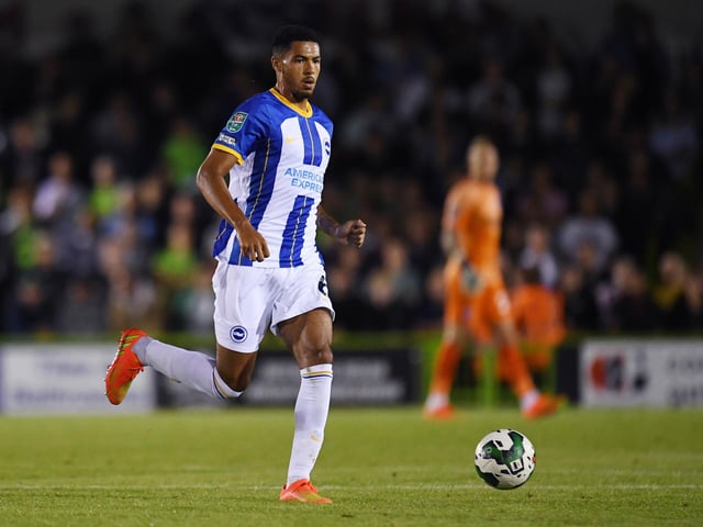 Brighton's Chelsea loanee Levi Colwill has been tipped to make the grade for England international in the future. The 19-year-old defender, who enjoyed a stand out campaign on loan at Huddersfield Town last season, has 73 standing tackle and a physical rating of 73