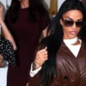 Katie Price leaves court after giving evidence in the trial of Kieran Hayler at Lewes Crown Court6. (Photo by Peter Nicholls/Getty Images)