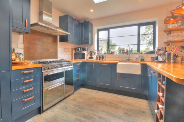 Set back behind a lawned front garden and private drive, the house in South Farm Road, Worthing, has just come on the market with Yopa West Sussex and offers in excess of £625,000 are invited.