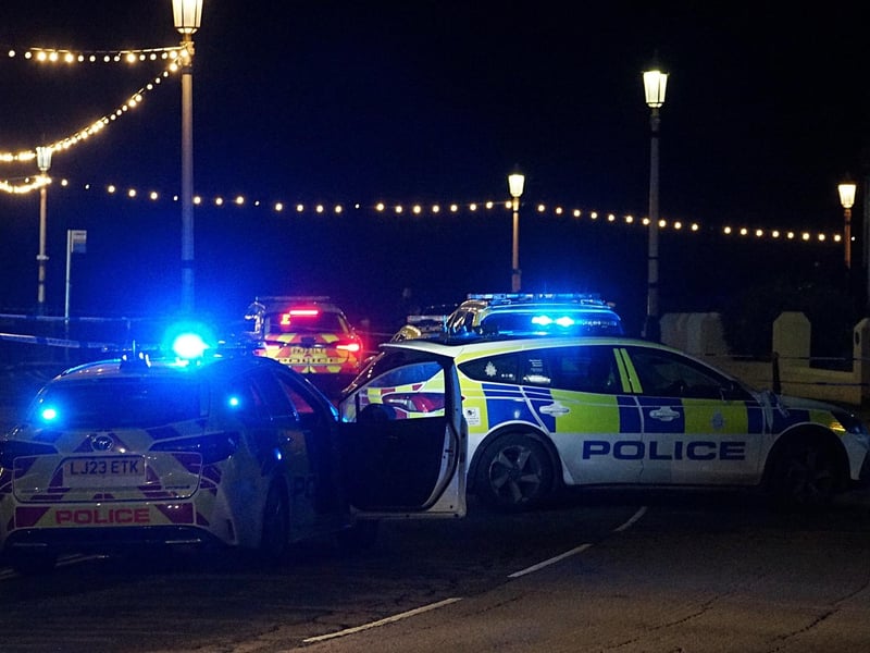 Emergency services at the scene. Picture: Sussex News and Pictures