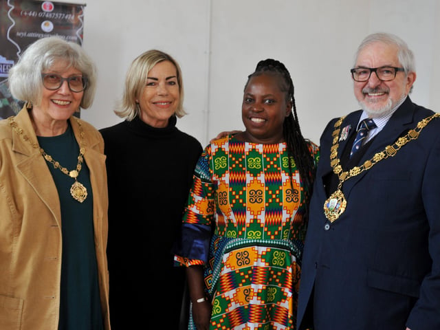 Ukswa Cultural event at Chichester City Arts Centre. SR23102301 Photo by S Robards/National World