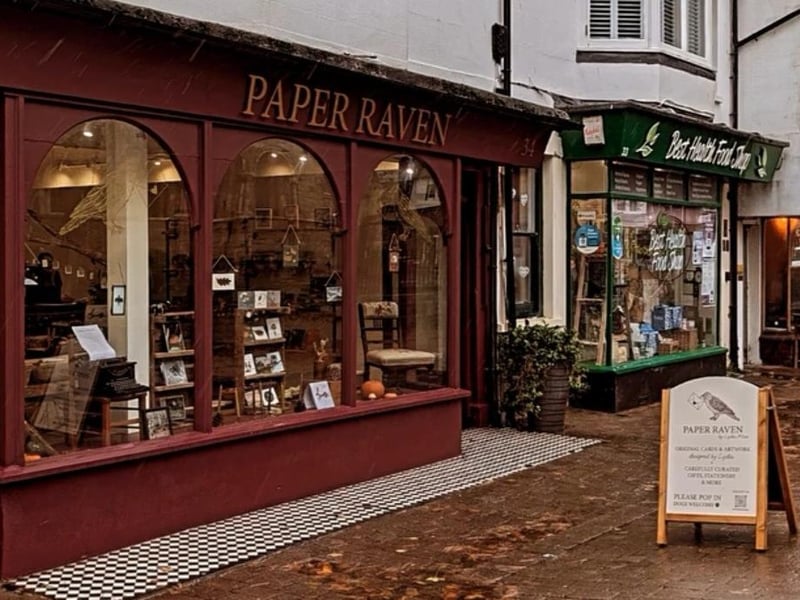 Paper Raven in East Street. Photo: contributed