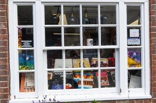 Slipped Disc's window display Record Royalty was highly commended