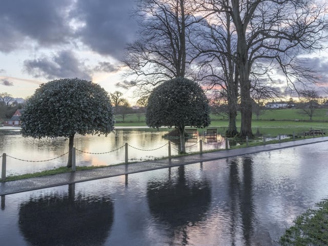 Floods at Lavant