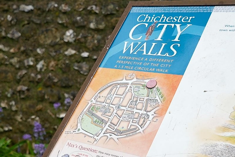 11 Photos: Chichester's historic city walls walk