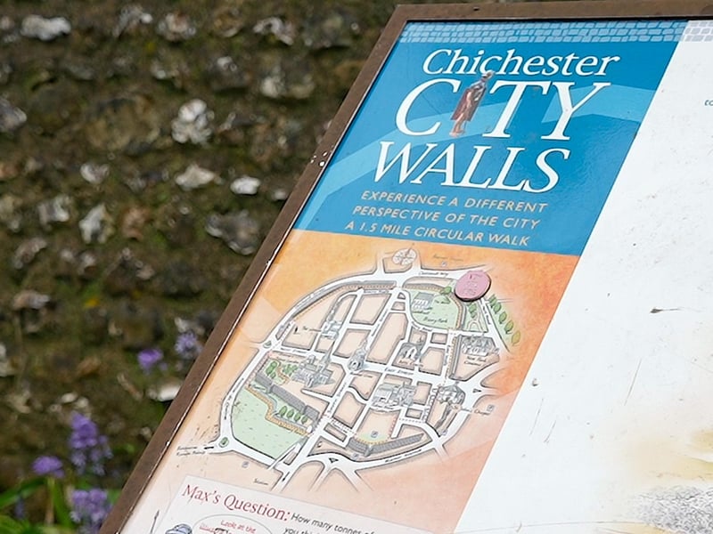 11 Photos: Chichester's historic city walls walk