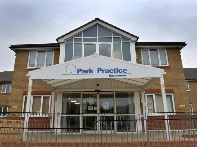At Park Practice in Eastbourne, 71 per cent of people responding to the survey rated their experience of booking an appointment as good or fairly good