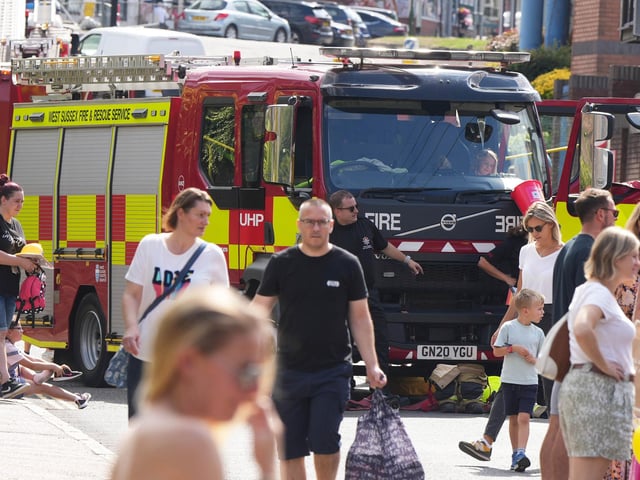 Haywards Heath Fire Station opened their doors and welcomed back the local community for the first time since 2019
