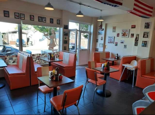 Rita's Café in Rope Walk has been rebranded as Rita's Diner