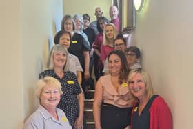A celebration was held at Rustington Hall to thank the 26 staff members who have worked at the hall for ten years or more