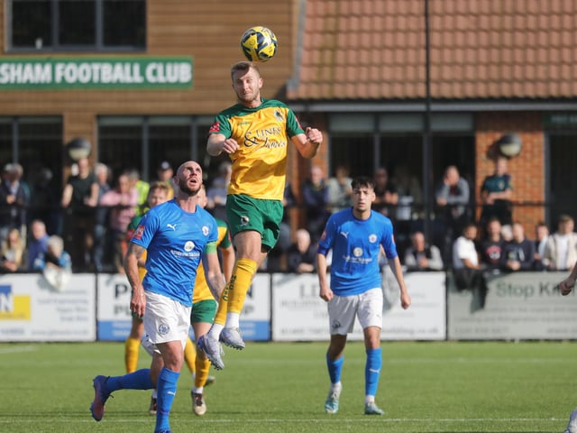 Action from Horsham's entertaining Isthmian Premier stalemate with Billericay Town