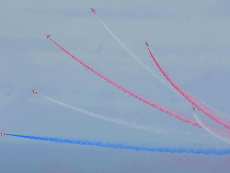 Red Arrows Eastbourne Airshow 2024