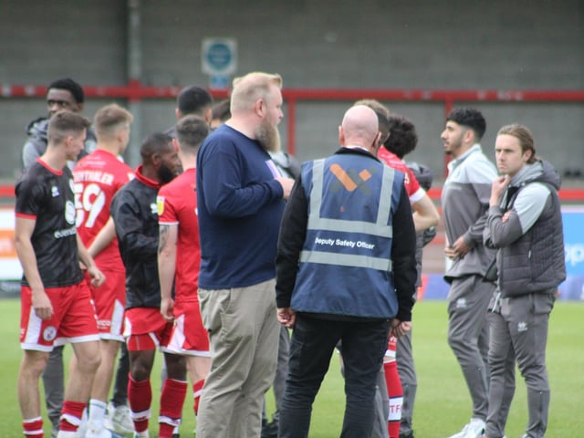 Crawley Town v Leyton Orient. Picture by Cory Pickford