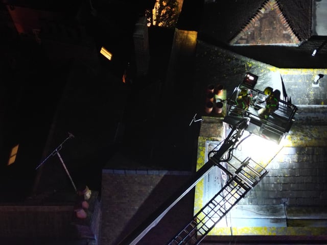 Firefighters called to tackle blaze at historic West Sussex hotel